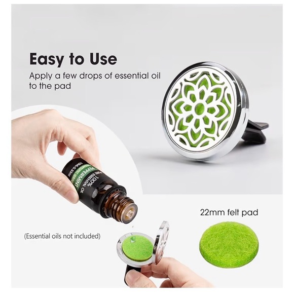 Vent Clip~Diffuser for Essential Oils (NEW!) - Picture 5 of 9